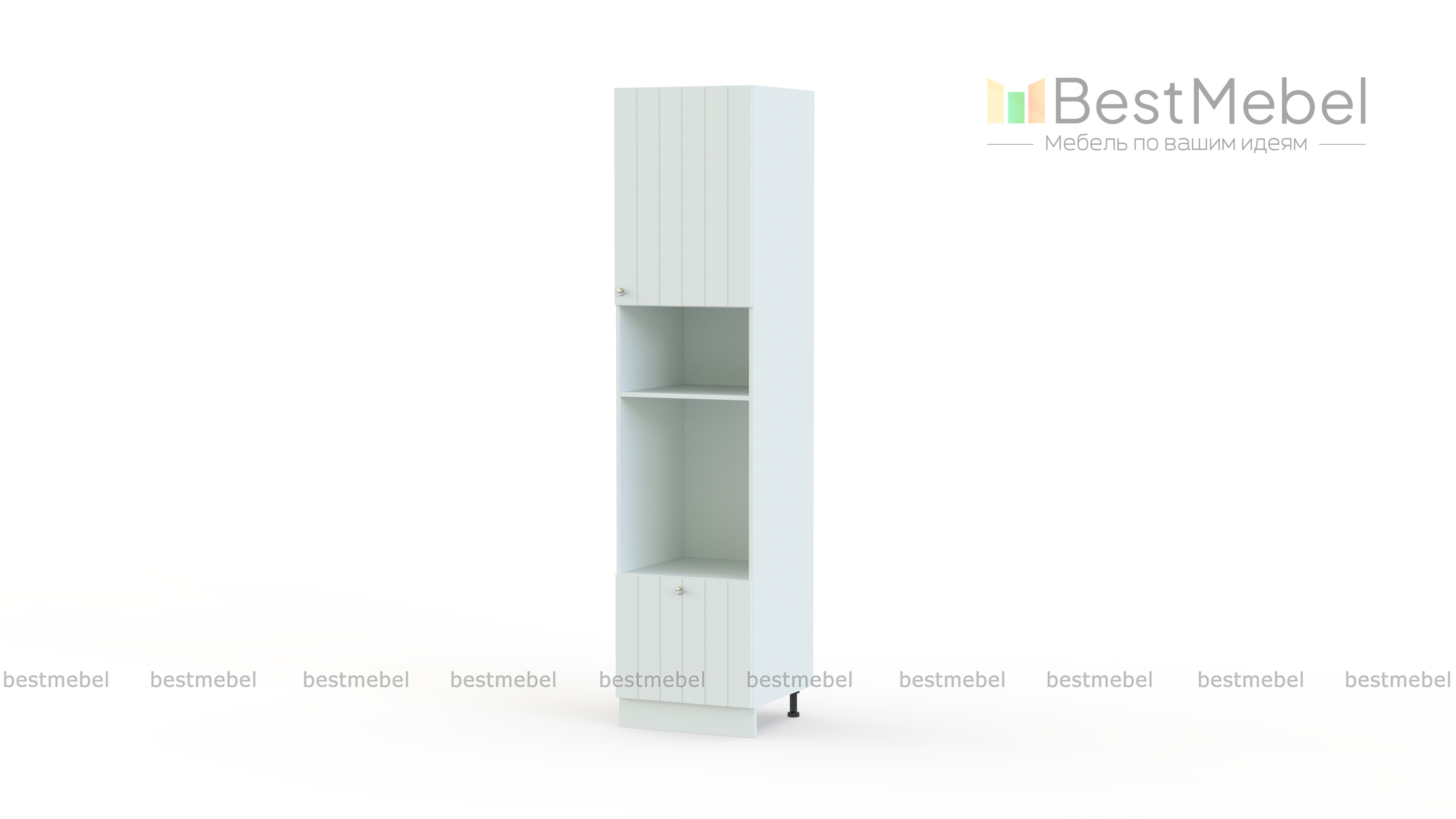 Шкаф пенал с 2-мя дверцами Прованс BMS