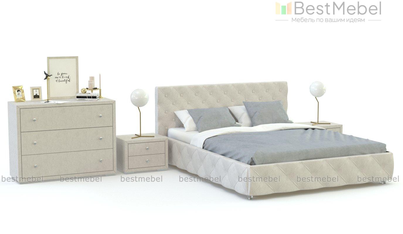 Спальня из экокожи Бетти 2 BMS - Фото