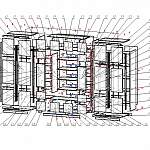 Схема сборки Стенка в гостиную Азимут 3 BMS