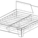 Чертеж Кровать Сьюзи 2 BMS