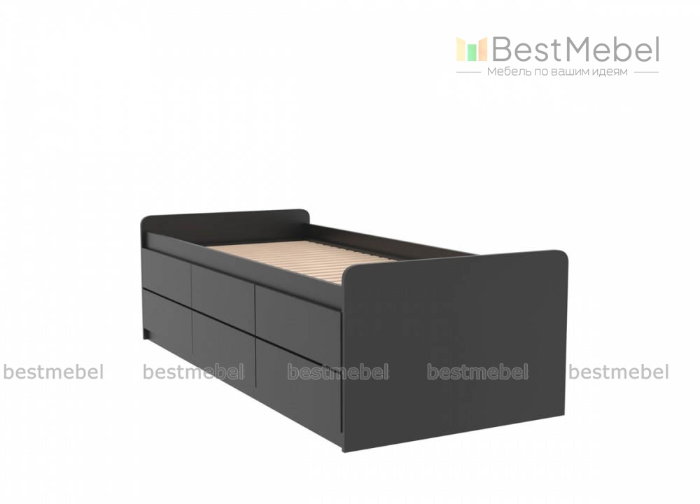 Кровать детская с ящиком Форт 13 BMS