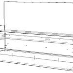 Чертеж Кровать Дюна-1 BMS