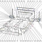 Схема сборки Кровать Xelo BMS