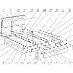 Схема сборки Кровать Рамона 5 BMS