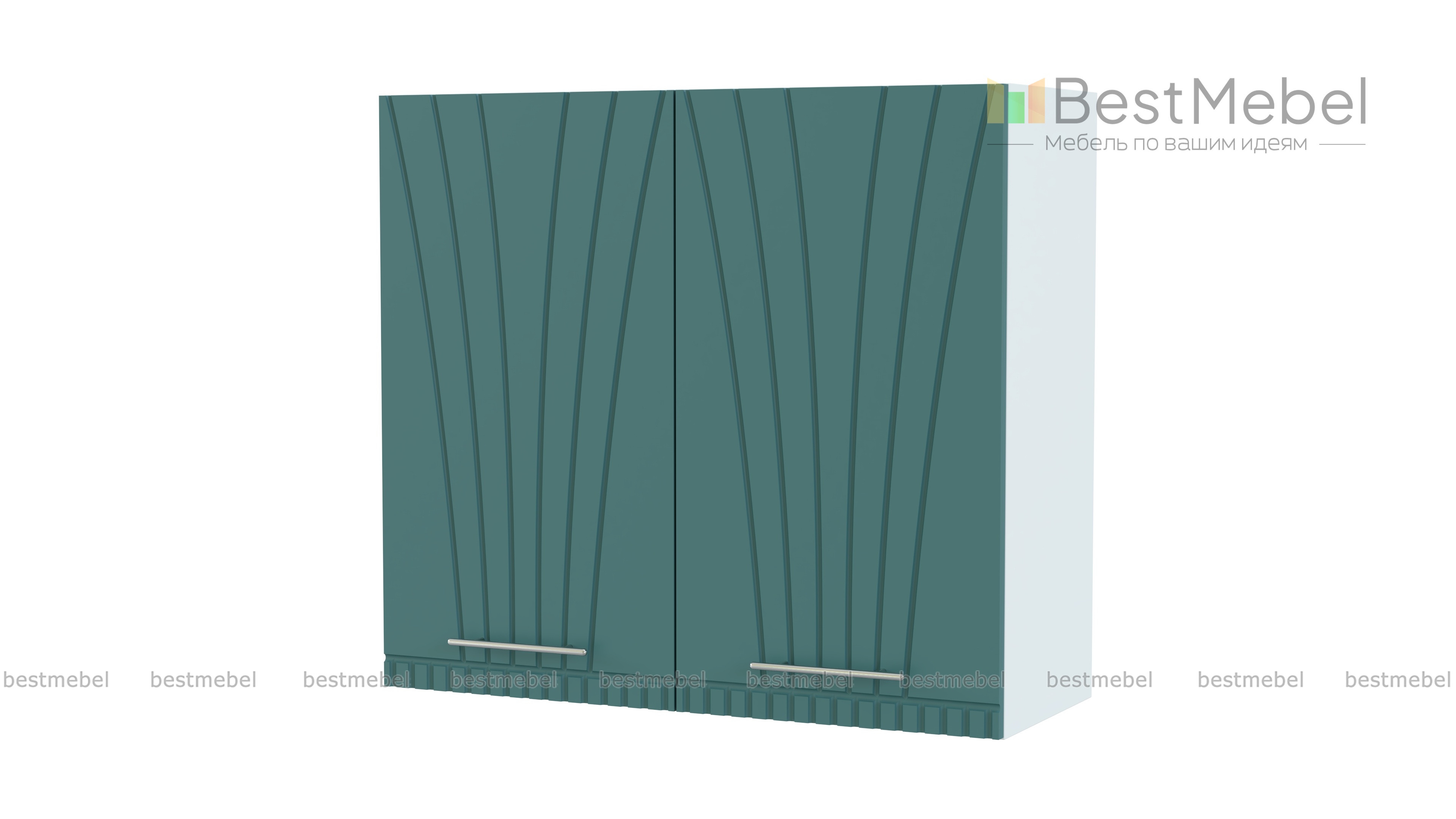 Шкаф навесной 2 двери Паллада BMS