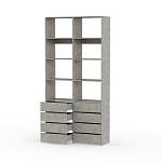 Стеллаж для одежды Мирта 40 BMS - Фото 28