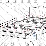 Схема сборки Кровать Ева-10.1 BMS