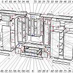 Схема сборки Стенка Лавалетта с 2-мя шкафами BMS