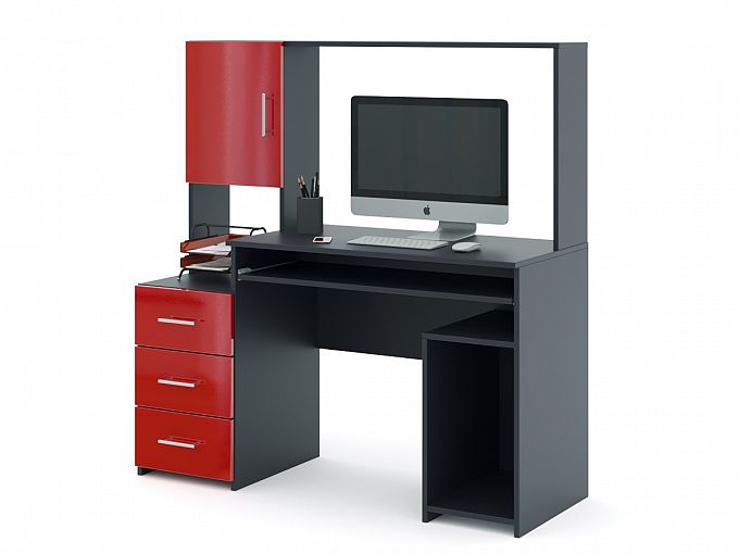 Компьютерный стол Марти глянец 9 BMS - Фото