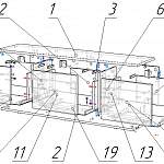 Схема сборки Тумба подвесная Эир 1 BMS