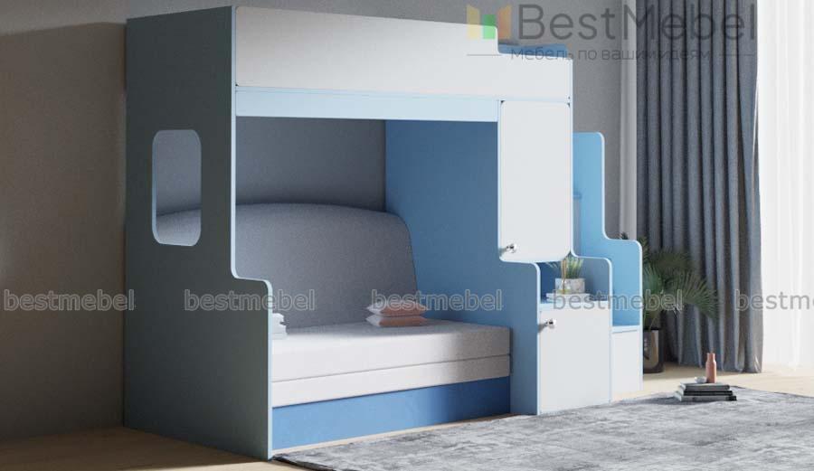 Детская кровать с диваном Фелиция M-3 BMS - Фото