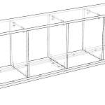 Схема сборки Стеллаж Каллакс Kallax 9