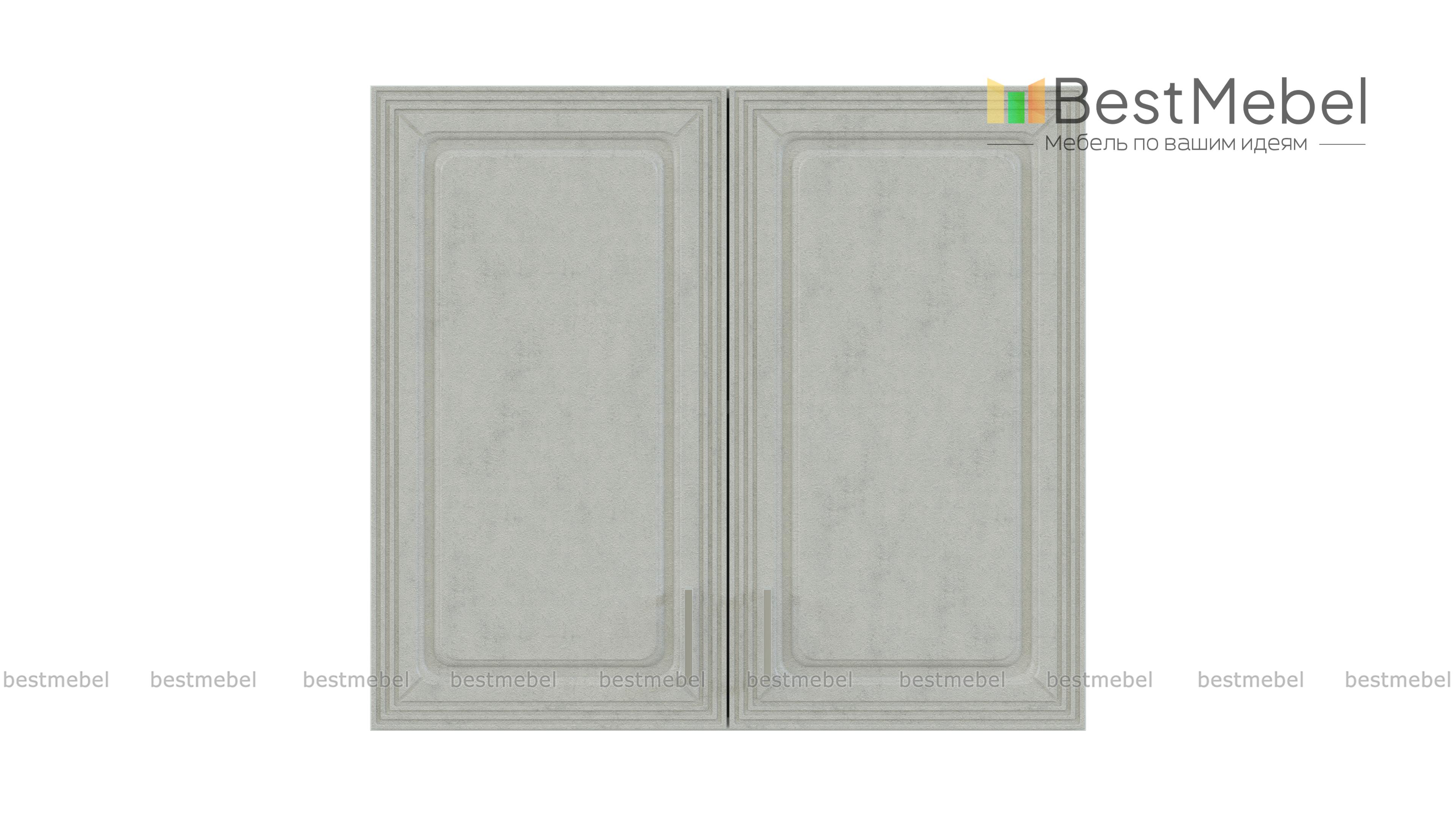 Шкаф навесной 2 двери Ника BMS - Фото