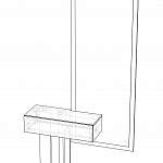 Схема сборки Напольное зеркало Шалетт BMS