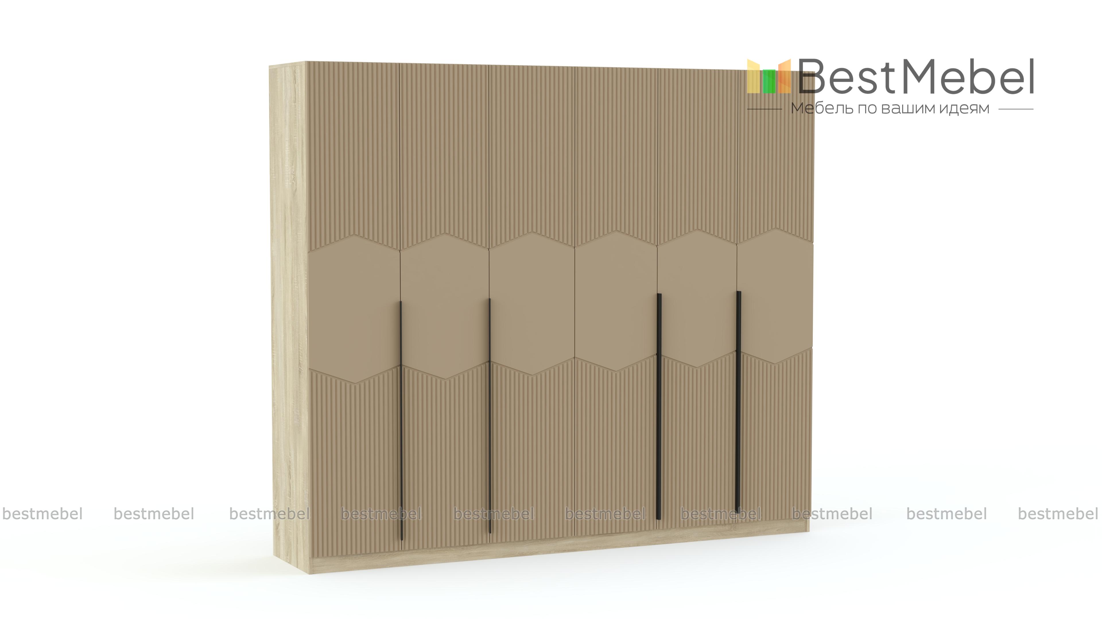 Шкаф распашной Морис 5 BMS - Фото
