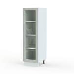 Шкаф-пенал витрина Оля BMS - Фото 1