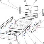 Схема сборки Кровать Лайт 16 BMS