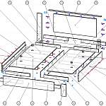 Схема сборки Кровать Диана К2 BMS