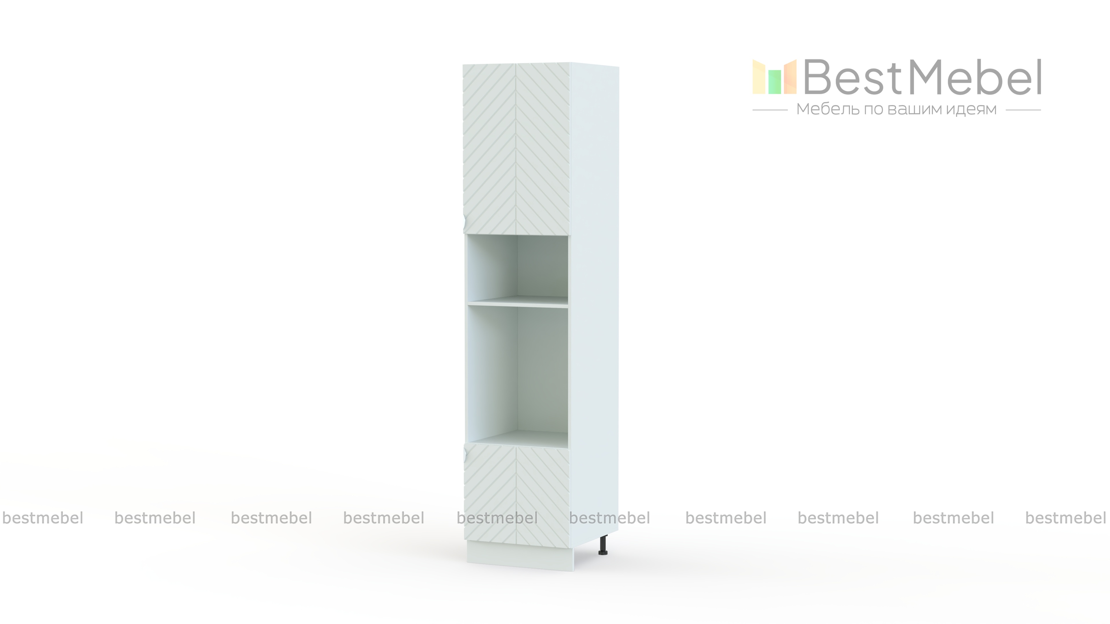 Шкаф-пенал с 2-мя дверцами Анаис 2 BMS