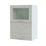 Шкаф  Олимпия  навесной горизонтальный со стеклом BMS - Фото 7