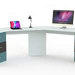 Письменный стол для двоих Дублин 99 BMS - Фото 5