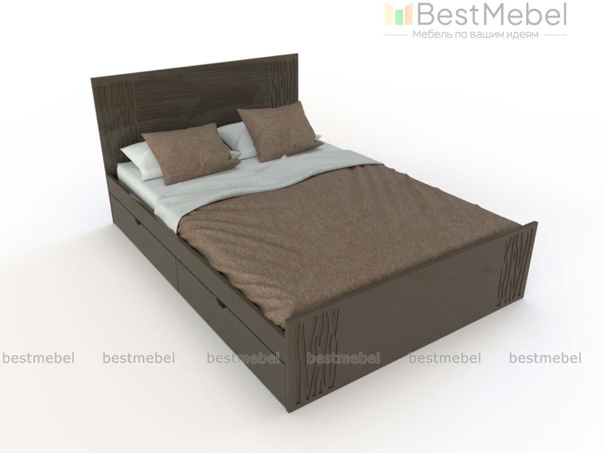 Кровать Мари Блеск 44 BMS - Фото