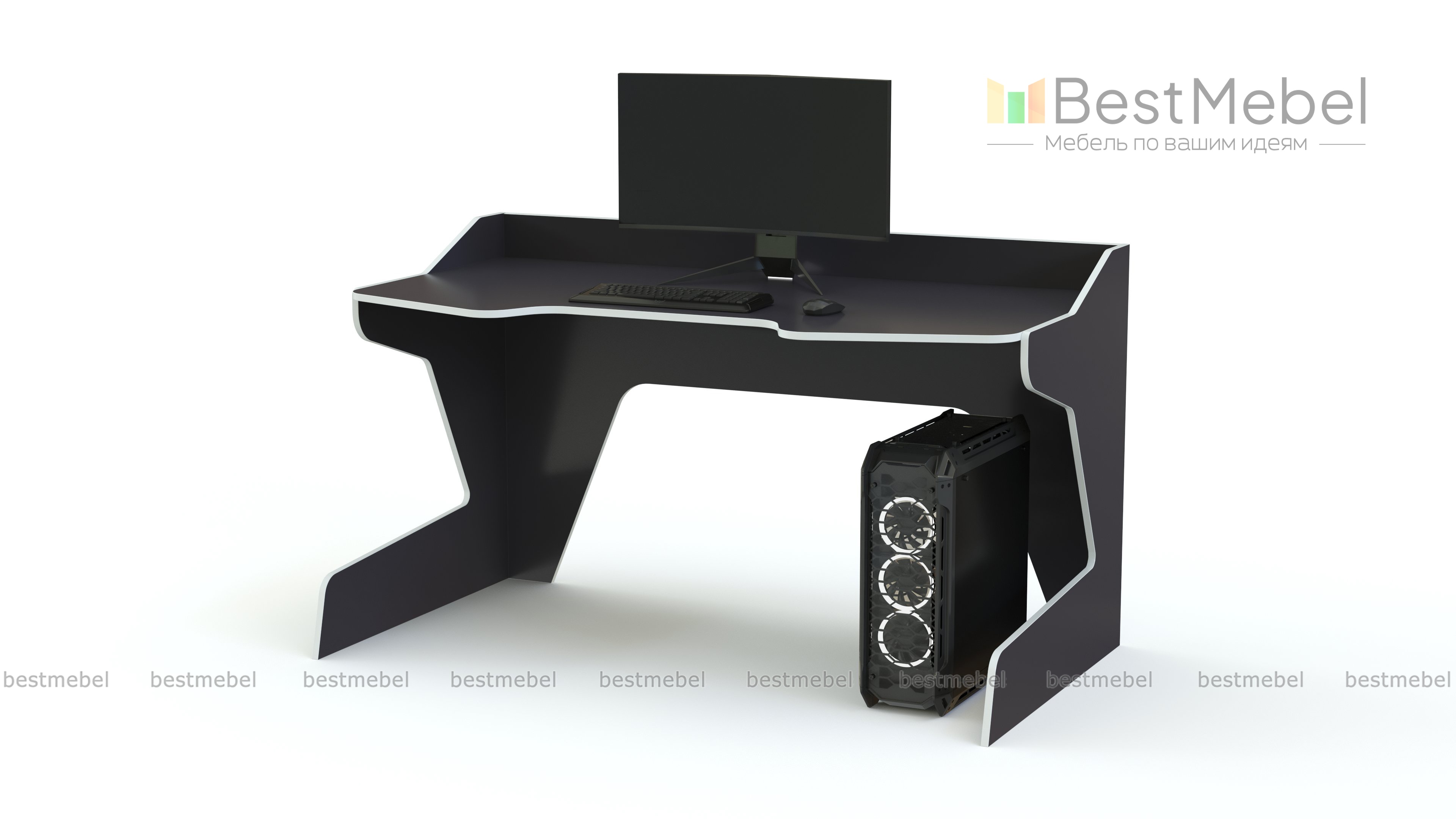 Геймерский стол Стим 2 BMS