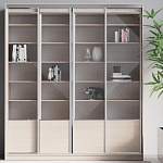 Книжный шкаф-купе Честер 1 BMS - Фото 2