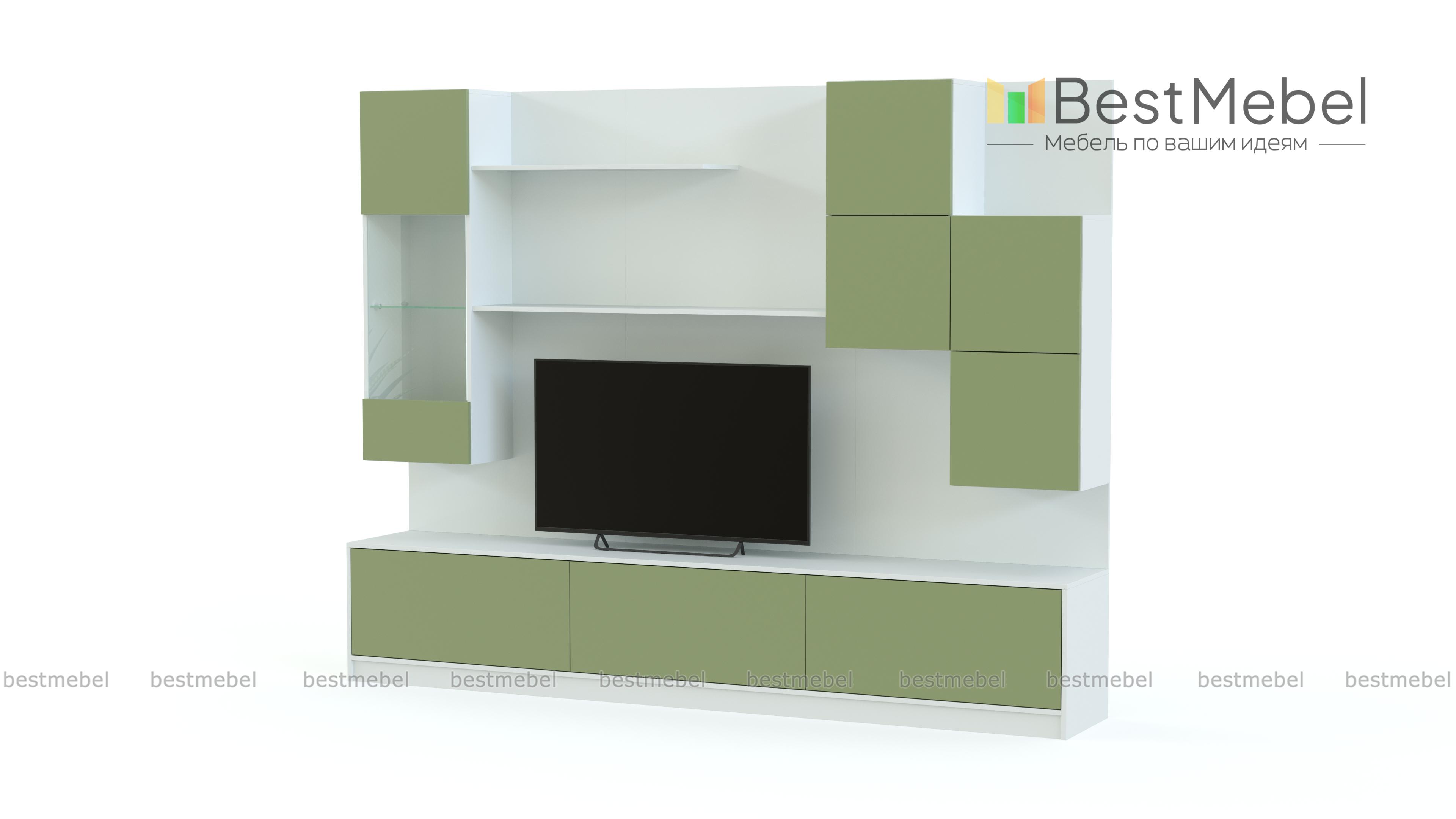 Стенка для гостиной Ева М BMS - Фото