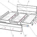 Схема сборки Кровать Классика 5 BMS