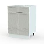 Шкаф нижний 600 2 ящика Капля BMS - Фото 6