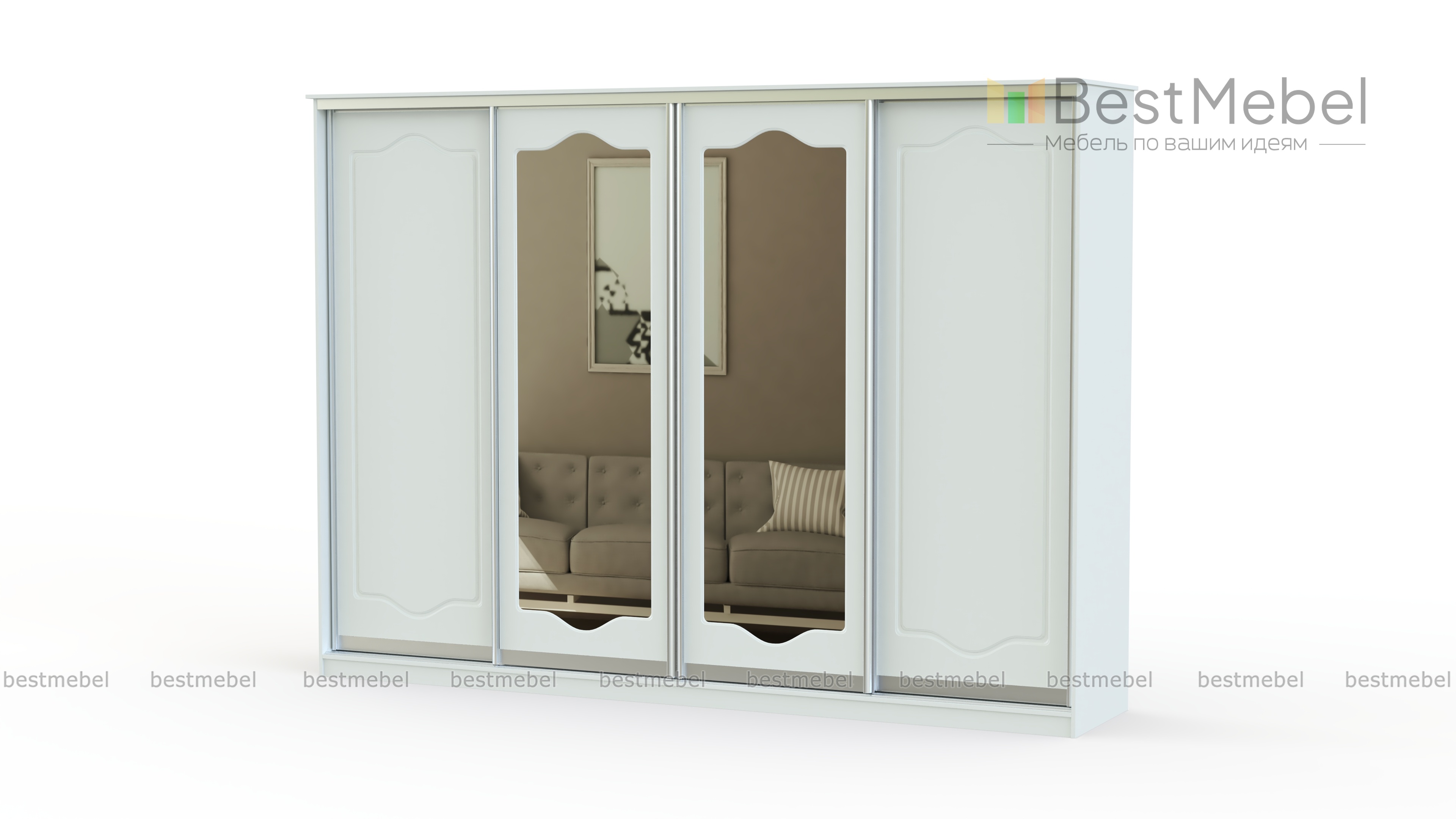 Шкаф-купе Венеция 1 BMS
